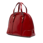 Medium Microguccissima Patent Nice Dome Satchel